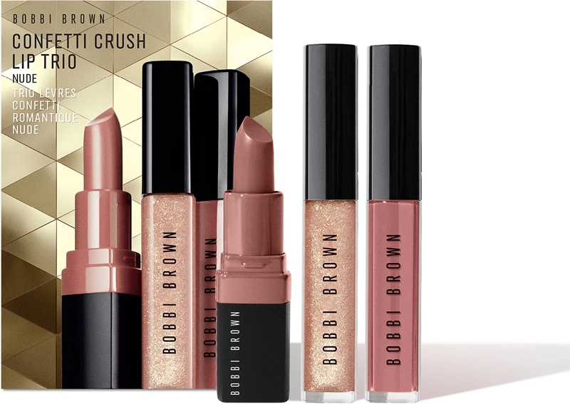 Bobbi Brown Holiday Confetti Crush Lip Trio 3 Bobbi Brown Holiday Confetti Crush Lip Trio