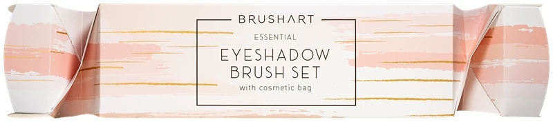 BrushArt Professional Essential Eyeshadow Brush Set With Cosmetic Bag 4 BrushArt Professional Essential Eyeshadow Brush Set With Cosmetic Bag – Image 2