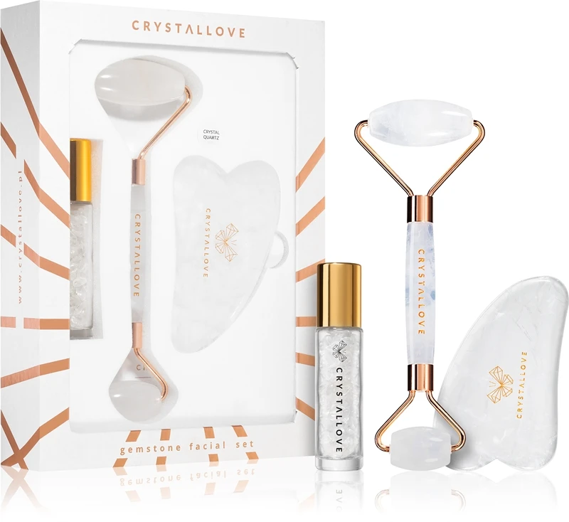 Crystallove Clear Quartz Beauty Set 3 Crystallove Clear Quartz Beauty Set