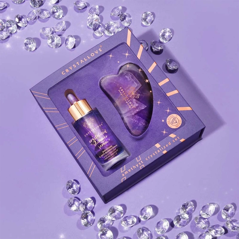 Crystallove Crystalized Amethyst Set 4 Crystallove Crystalized Amethyst Set – Image 2