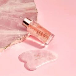 Crystallove Crystalized Rose Quartz Set -Bobbi Brown || Lancome || Clinique Soldes Magasin crystallove crystalized rose quartz set kit soins visage 2