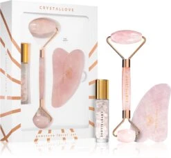 Crystallove Rose Quartz Beauty Set