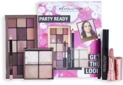 Makeup Revolution Get The Look Party Ready 5 Makeup Revolution Get The Look Party Ready -Bobbi Brown || Lancome || Clinique Soldes Magasin makeup revolution get the look party ready coffret cadeau pour un look parfait 1
