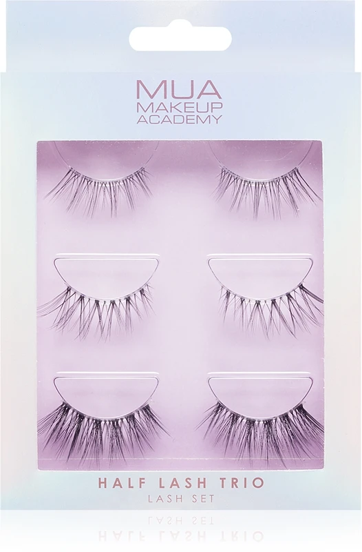 MUA Makeup Academy Half Lash Trio 3 MUA Makeup Academy Half Lash Trio