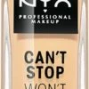 NYX Professional Makeup Can&apos;t Stop Won&apos;t Stop Full Coverage Foundation