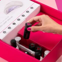 Semilac UV Hybrid Love Me -Bobbi Brown || Lancome || Clinique Soldes Magasin semilac uv hybrid love me kit manucure parfaite 5