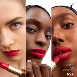 Yves Saint Laurent Rouge Pur Couture 12 Yves Saint Laurent Rouge Pur Couture -Bobbi Brown || Lancome || Clinique Soldes Magasin yves saint laurent rouge pur couture rouge a levres 4